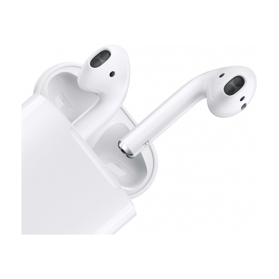 Наушники airpods 2019 в футляре с возможностью беспроводной зарядки